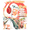 Fille d’Anime Japon