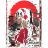 Fille d’Anime Japon