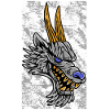 Fantasy RPG Wolf Magic Dungeon