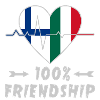 Finland and Italy 100% friendship