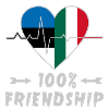 Estonia and Italy 100% friendship