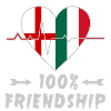 England and Italy 100% friendship