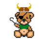 Pixel MiniBär Wikinger