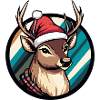Deer Christmas Christmas