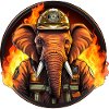 Firefighter Elephant