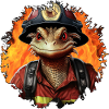 Lézards des pompiers