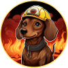 Teckel pompiers / Teckel pompier