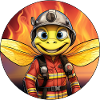 Fire brigade bees