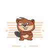 Team Beaver respects the beaver
