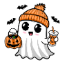 Sweet Ghost Drinks Boo Juice