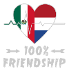 Mexico and Netherlands 100% friendship
