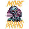 Zombie Halloween More Brains