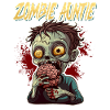 Zombie Halloween Zombie tante