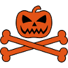 Pumpkin Skull