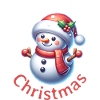 Snowman Winter Christmas Hat