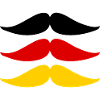 Moustaches for Germany