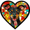 Pinscher Dog Heart Dog Love