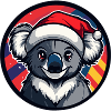 Koala Weihnachten Christmas
