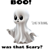 Ghost saying Boo!