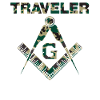 Traveller Mason Masonic Camo Freemason
