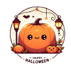 Happy Halloween Pumpkin Adorable