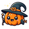 Halloween Pumpkin Magician