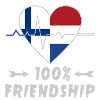 Finland and the Netherlands 100% friendship