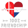 Denmark and Netherlands 100% friendship