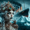 Steampunk Mermaid Titanic