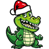 Crocodile Christmas
