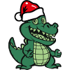 Noël crocodile