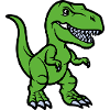 T Rex Comic dinosaur