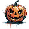 Halloween jack-o'-lanterns