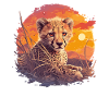 Cheetah Geparde Gepard