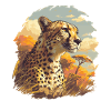 Guépard Geparde Gepard