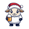 Sheep Beer Xmas Christmas