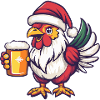 Rooster Beer Xmas Christmas