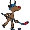 funny hockey jersey with mascot