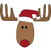 Christmas Moose