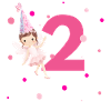 2nd Birthday Pink Fairy