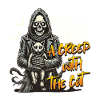 Halloween katte design: Et kryb med katten