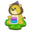 Lion Birthday Cake