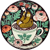 Tea Time Mädchen