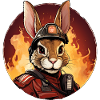Lapin Pompiers / Lapin pompier