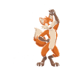 Furry Fandom Enthousiaste Cosplay Fun et Fursuiting