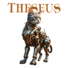 Steampunk-Katze Automaton - Theseus Steampunk Cat