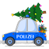 Police Car Christmas