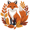 Fox in Autumn #5