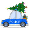 Police Car Police Christmas