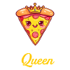 pizza queen, funny pizza lover